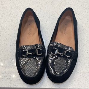 Vionic suede loafers